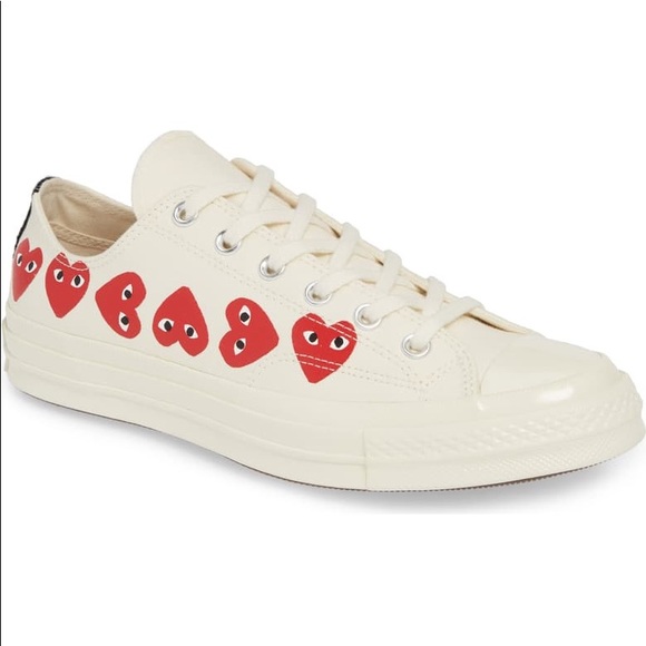 cdg converse low top womens